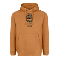 Meerkat Camouflage Pattern Mom Skull Heavyweight Hoodie - Bettercallsaul