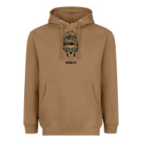 Toasted Coconut Camouflage Pattern Mom Skull Heavyweight Hoodie - Bettercallsaul