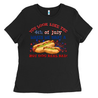 Black dog real bad billie wilder Ladies Tee - texasbilliewilder