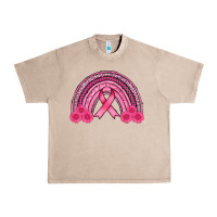 French Oak breast cancer rainbow Urban Heavy Tee - AdoDesignShop