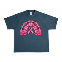 Midnight Navy breast cancer rainbow Urban Heavy Tee - AdoDesignShop
