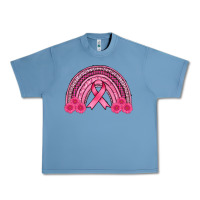 Pebble Blue breast cancer rainbow Urban Heavy Tee - AdoDesignShop