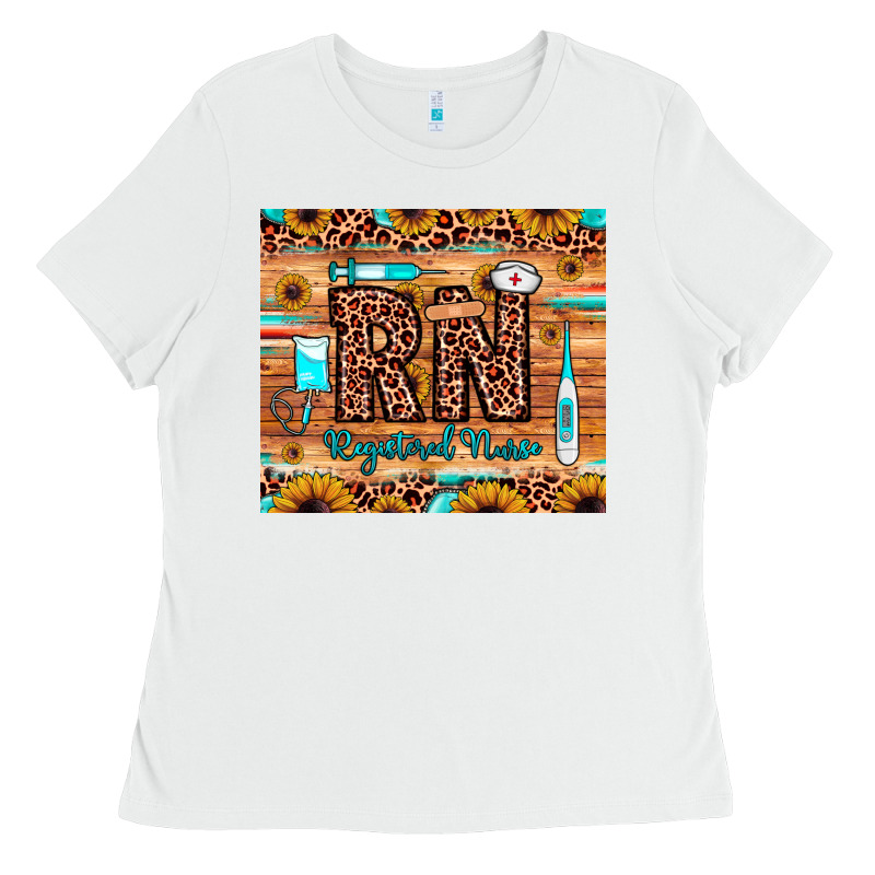 Rn Registered Nurse Ladies Tee by JahusDesignShop | Teevron