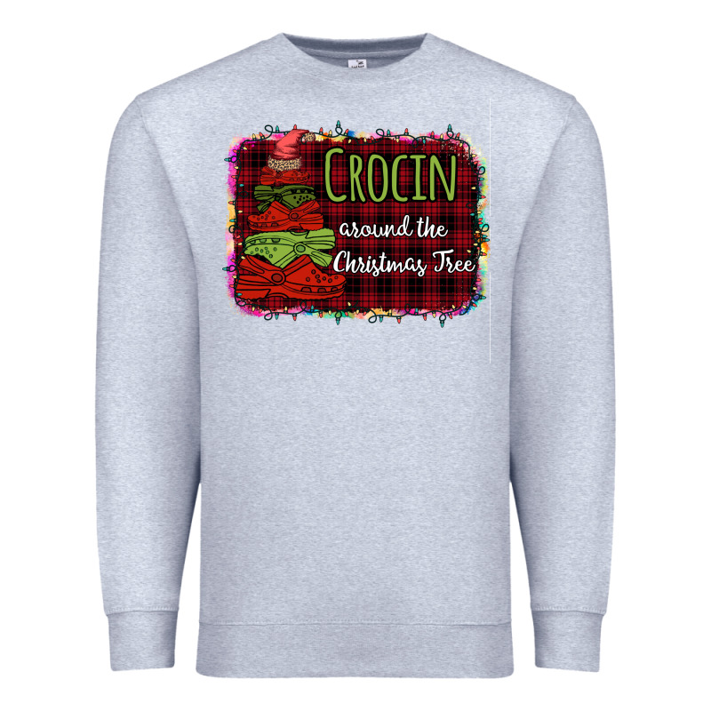 Crocin Around The Christmas Tree Premium Sweatshirt by Bettercallsaul | Teevron