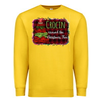 Lemon Crocin around the christmas tree Premium Sweatshirt - Bettercallsaul