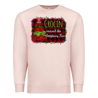 Pale Pink Crocin around the christmas tree Premium Sweatshirt - Bettercallsaul