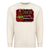 Sandshell Crocin around the christmas tree Premium Sweatshirt - Bettercallsaul