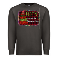 Smoke Crocin around the christmas tree Premium Sweatshirt - Bettercallsaul