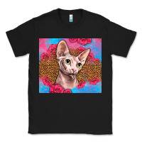 Black Western Sphynx Cat Classic Tee - LillyAllenDesigns