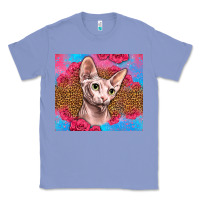 Colony Blue Western Sphynx Cat Classic Tee - LillyAllenDesigns