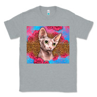 Heather Grey Western Sphynx Cat Classic Tee - LillyAllenDesigns