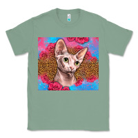 Sage Western Sphynx Cat Classic Tee - LillyAllenDesigns