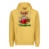 Antique Gold Sweet christmas Premium Hoodie - NancyCooperArtShop