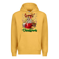 Mustard Sweet christmas Premium Hoodie - NancyCooperArtShop