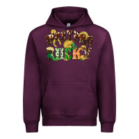 Mauve Wine Western lucky St. Patrick's Day Urban Hoodie - CowGirlArtShop