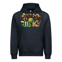 Navy Western lucky St. Patrick's Day Urban Hoodie - CowGirlArtShop