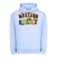 Pigment Grape Ice Western lucky St. Patrick's Day Urban Hoodie - CowGirlArtShop