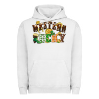 Pigment Lunar Rock Western lucky St. Patrick's Day Urban Hoodie - CowGirlArtShop