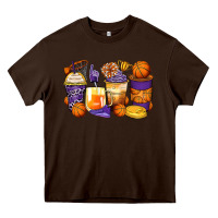 Basketball Coffee Cups Heavy Core Tee | Teevron