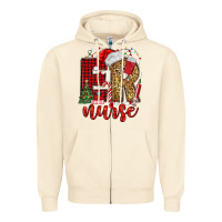 Sandshell er nurse christmas Zipper Hoodie - MaliasSmallBusiness