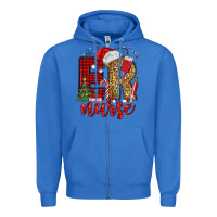 True Royal er nurse christmas Zipper Hoodie - MaliasSmallBusiness