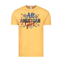 Vintage Mustard all american girl Vintage Tee - Artiststas