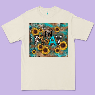 Just Pray Tumbler Premium Tee Designed By Ranaportraitstore