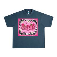 Midnight Navy breast cancer pumpkins Urban Heavy Tee - AdoDesignShop