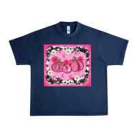 Navy breast cancer pumpkins Urban Heavy Tee - AdoDesignShop