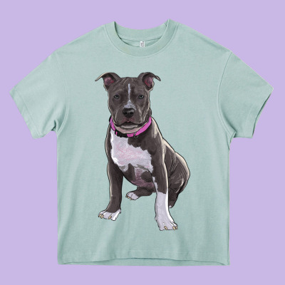 Pitbull Heavy Core Tee Designed By Ranaportraitstore
