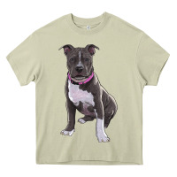 Mossy pitbull Heavy Core Tee - RanaPortraitStore