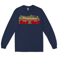 Navy chingona Long Sleeve Tee - JahusDesignShop