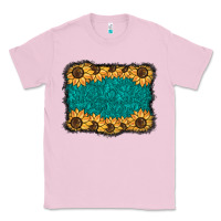 Bubblegum Pink sunflower background Classic Tee - BarkalooDesign
