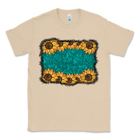 Mushroom sunflower background Classic Tee - BarkalooDesign