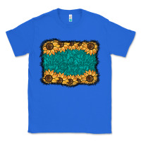 True Royal sunflower background Classic Tee - BarkalooDesign