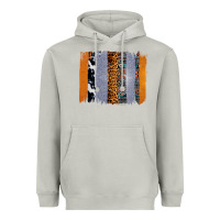 Moon Dust Western Cowhide Glitter Aztec Leopard Pattern Brushstroke Heavyweight Hoodie - Bettercallsaul