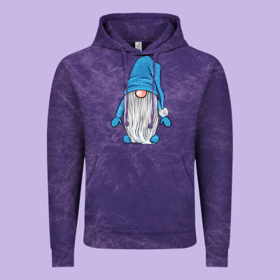 Winter Gnome Vintage Hoodie Designed By Jahusdesignshop