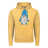 Vintage Mustard winter gnome Vintage Hoodie - JahusDesignShop