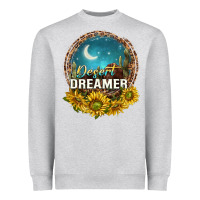 Heather Grey desert dreamer Heavyweight Sweatshirt - NancyCooperArtShop