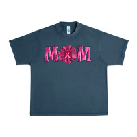 Midnight Navy breast cancer mom sunflower Urban Heavy Tee - AdoDesignShop