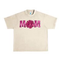 Sandshell breast cancer mom sunflower Urban Heavy Tee - AdoDesignShop