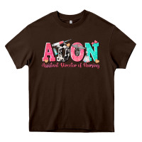 Chocolate Brown adon assistant director of nursing Heavy Core Tee - texasbilliewilder