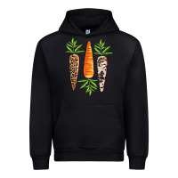 Black Easter carrot Easter Day Urban Hoodie - CowGirlArtShop