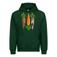 Forest Green Easter carrot Easter Day Urban Hoodie - CowGirlArtShop