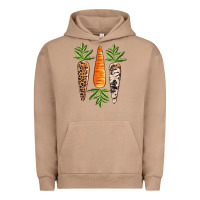 Pigment Burro Easter carrot Easter Day Urban Hoodie - CowGirlArtShop