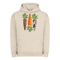 Pigment French Oak Easter carrot Easter Day Urban Hoodie - CowGirlArtShop