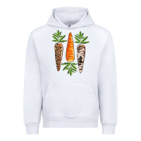 White Easter carrot Easter Day Urban Hoodie - CowGirlArtShop