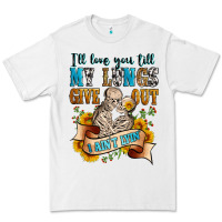 White i'll love you tillmy lungs give out i ain't lyin' Premium Tee - Zillion Design Studio