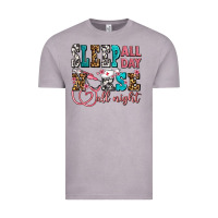 Sleep All Day Nurse All Night Vintage Tee | Teevron