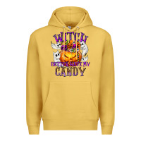 Antique Gold Witch Better Have My Candy Premium Hoodie - texasbilliewilder